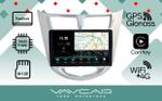 Магнитола для Hyundai Solaris (рамка серебро) 2010-2016 - Vaycar VA23-0067-2K на Android 13, Быстрая, 2K QLED, CarPlay,4G SIM-слот