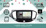 Магнитола для Lada Vesta 2015-2022 - Vaycar VA33-1205-2K на Android 13, Быстрая, 2K QLED, CarPlay, 4G SIM-слот