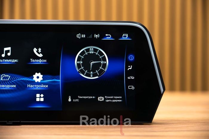 Магнитола для Lexus ES 2018-2021 (тачпад) - RDL-LEX-ES18 монитор 12.3" на Android 13, 8Гб+128Гб, CarPlay, 4G SIM-слот