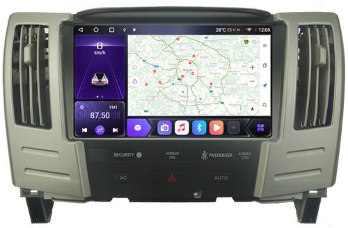 Магнитола для Toyota Harrier XU30 2003-2013, Lexus RX 2003-2009 - Kuberg SF-9278 QLed, Android 12, TS10, CarPlay, 4G SIM-слот