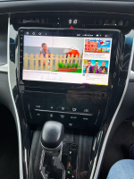 Магнитола для Toyota Harrier 3 XU60 2013-2017 (большая рамка) - FarCar 9534F1 монитор 10.36" QLED на Android 14, TS18, CarPlay, 4G SIM-слот