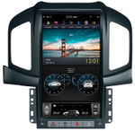 Магнитола для Chevrolet Captiva 2011-2015 - Kuberg ZF-1803-GE вертикальный экран в стиле "Тесла" на Android 13, 8Гб+128Гб, CarPlay, 4G SIM-слот