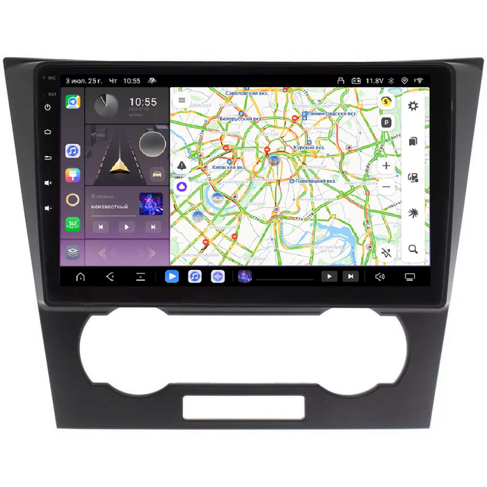 Магнитола для Chevrolet Epica 2006-2012 - Kuberg QLed, Android 13, Быстрейшая, CarPlay, SIM-слот