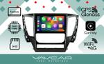 Магнитола для Mitsubishi Pajero Sport 3 2016-2020 АКПП - Vaycar VA47-1181 на Android 13, Быстрая, 4G SIM-слот