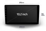 Магнитола без рамки (экран 10") - Teyes CC2 PLUS Android 10, ТОП процессор, 4-64, SIM-слот