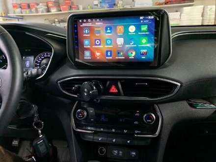 Магнитола для Hyundai Santa Fe 2018-2020 - ZX313R10-7862 Android 10, ТОП процессор, SIM-слот