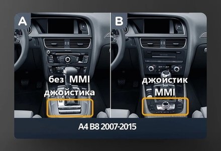 Магнитола для Audi A4 B8 2007-2015 без джойстика MMI - Teyes CC4-PRO монитор 10.36" 2K QLED на Android 13, Snapdragon 778G, ИИ, CarPlay, DSP, 4G SIM-слот