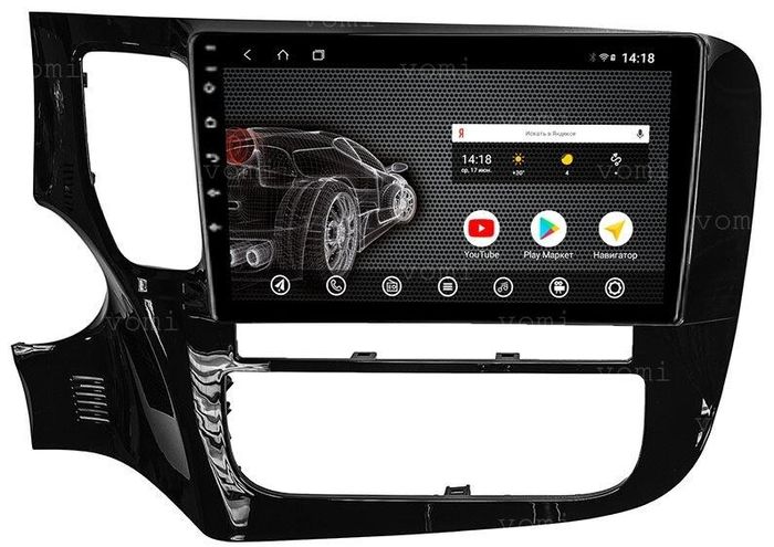 Магнитола для Mitsubishi Outlander 3 2012-2022 - AK524R9-MTK Android 10, 8-ядер, 2Гб-32Гб