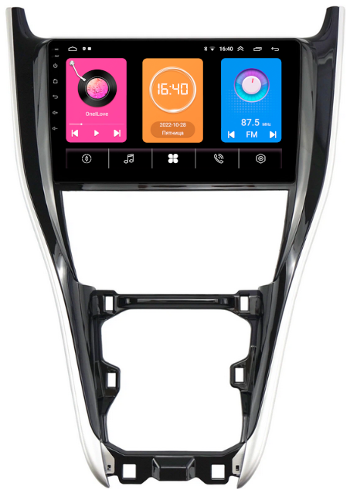 Магнитола для Toyota Harrier 3 2013-2017 -  GT10-1092 на Android 10, 2Гб-16Гб
