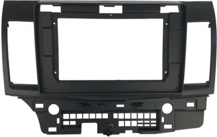 Магнитола для Mitsubishi Lancer X 2007-2016 (рамка 10) - Teyes LUX ONE ROUND монитор 12.3" 2K QLED на Android 10, CarPlay, 4G SIM-слот
