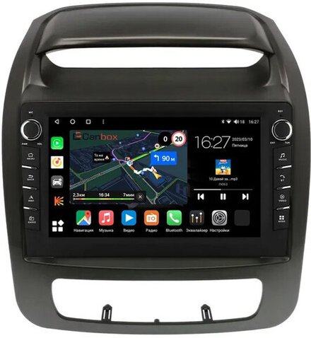 Магнитола для KIA Sorento 2 XM 2012-2020 c экраном климата снизу - Canbox 9-1404 Android 10, ТОП процессор, CarPlay, 4G SIM-слот