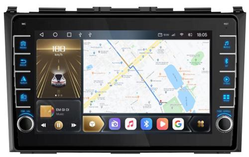 Магнитола для Honda CR-V 2006-2012 - Kuberg OL-9640 (кнопки и крутилки), Android 12, TS10, CarPlay, 4G SIM-слот