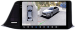 Магнитола для Toyota C-HR 2016-2023 (правый руль, вместо 200x100мм) - FarCar BX9-360-9549RF1 монитор 9.5" 2K QLED на Android 13, 6Гб+128Гб, CarPlay, 4G SIM-слот, 4 камеры в комплекте