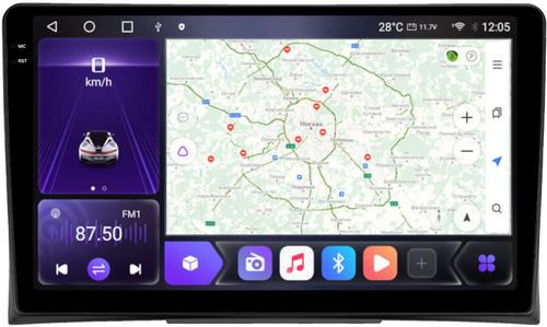 Магнитола для Volkswagen Multivan T5 2003-2015 - Kuberg OL-9121 QLed+2K, Android 12, TS10,  CarPlay, 4G SIM-слот