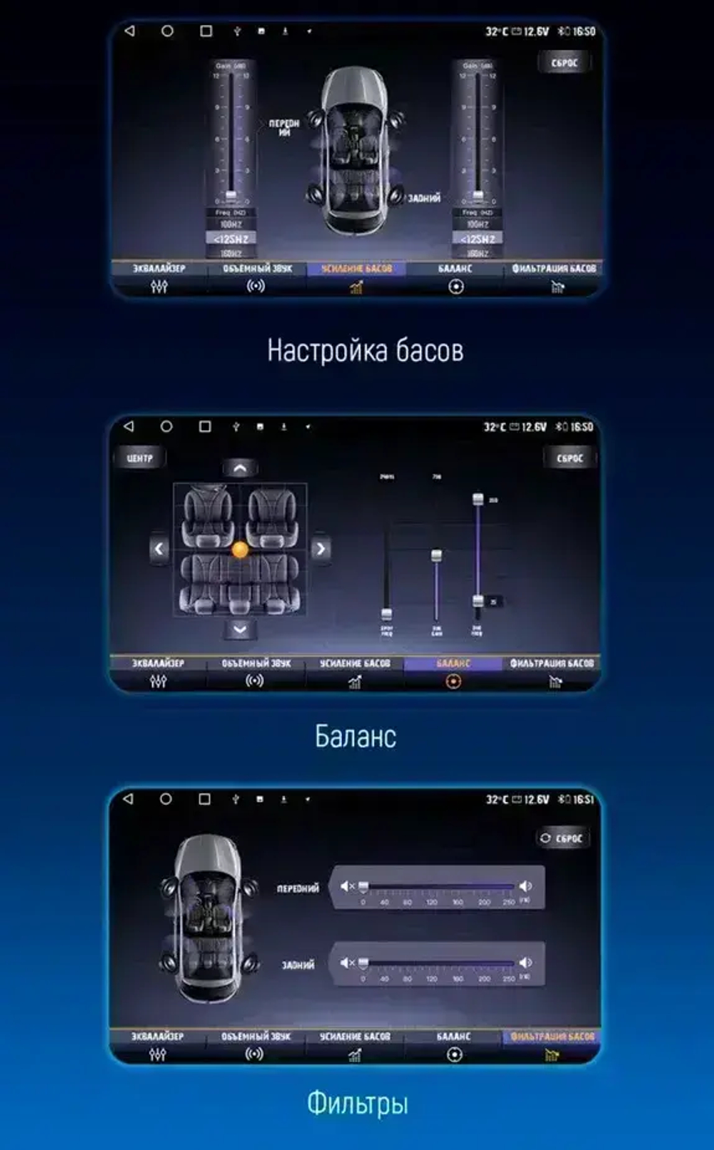 Магнитола для Hyundai Tucson 2016-2018 - Kuberg OL-9705 QLed+2K, Android 13, TS20, CarPlay, 4G SIM-слот