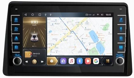 Магнитола для Renault Duster II 2021+ - Kuberg OL-1941 (кнопки и крутилки), Android 12, TS10, CarPlay, 4G SIM-слот