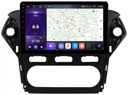 Магнитола для Ford Mondeo 4 2010-2014 - Kuberg OL-1281-1 QLed+2K, Android 12, TS10, CarPlay, 4G SIM-слот