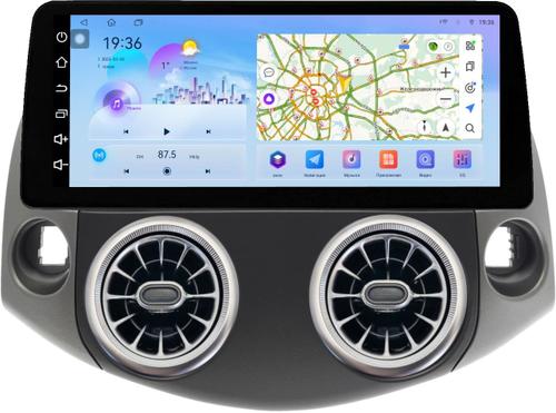 Магнитола для Toyota RAV4 3 2005-2012, Vanguard (рамка LUX 2) - FarCar монитор 12.3" 2K QLED на Android 14, TS10, CarPlay, 4G SIM-слот