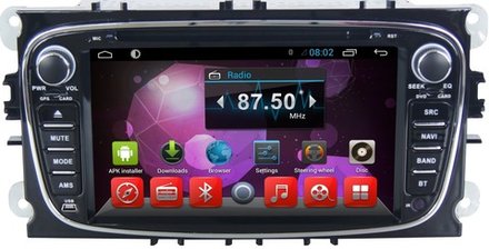 Магнитола для Ford - Kuberg KR-7005B-S10 Android 10, ТОП Процессор, 4ГБ-64ГБ, 4G SIM-слот