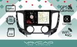 Магнитола для Mitsubishi L200 2015-2024 (кондиционер) - Vaycar VA47-5198 на Android 13, 4G SIM-слот