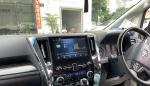 Магнитола для Toyota Alphard 3, Vellfire 2 H30 2015-2023 (менее 10 динамиков) - Kuberg KP-T1101L на Android 10, Быстрая, 4G SIM-слот, CarPlay