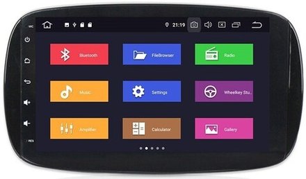 Магнитола для Smart ForTwo/ForFour 2014-2022 - Kuberg MKD-M901-P6 на Android 10, 6-ТУРБО ядер, 4ГБ-64ГБ