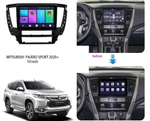 Магнитола для Mitsubishi Pajero Sport 3 2020-2024, Montero Sport - Parafar PF238UHD на Android 13, QLED, ТОП процессор, 8Гб+128Гб, CarPlay, 4G SIM-слот