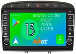 Магнитола для Peugeot 308 2007-2014, 408 2012-2022 - Airoc AB-2901 (кнопки и крутилки), Android 13, Быстрая, SIM-слот, CarPlay