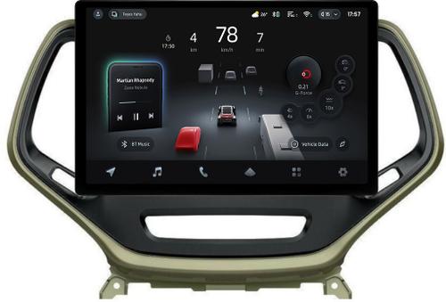 Магнитола для Jeep Cherokee 2014+ - Teyes CC4-PRO монитор 13" 2K QLED на Android 13, Snapdragon 778G, ИИ, CarPlay, DSP, 4G SIM-слот