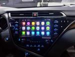 Магнитола для Toyota Camry 70 2017-2020 (c JBL и климатом на ШГУ) - Kuberg SF-9695 QLed, Android 13, Быстрейшая, CarPlay, SIM-слот