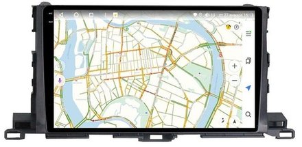 Магнитола для Toyota Highlander 2013-2020 - Vaycar VA77-0467-2K на Android 13, 8-ядер, 2K QLED, ТОП процессор, CarPlay,4G SIM-слот