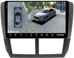 Магнитола для Subaru Forester 3 SH 2008-2013, Impreza 3 GH,GE - Teyes CC3-2K-360 на Android 10, Быстрая, 2K QLED, CarPlay, 4G SIM-слот, 4 камеры в комплекте
