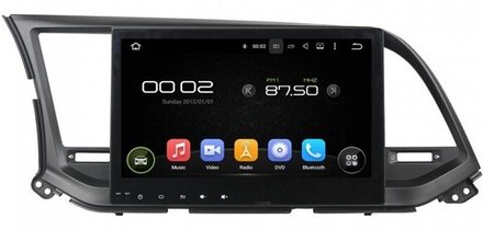 Магнитола для Hyundai Elantra 2016-2018 - Kuberg KD-1088-P6 на Android 10, 6-Турбо ядер, 4ГБ-64ГБ