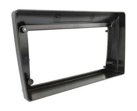 Комплект рамки с разъёмами 9" Nissan Patrol Y62 2010-2019 (экран климата снизу)