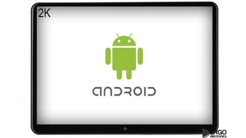 Навесной монитор на подголовник - ERGO ER1460AN с сенсорным экраном 14" (2K 2560x1440, Android, 8+128Gb, дублирование) черный