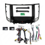 Магнитола для Infiniti QX70, FX35 (S51), FX37, FX30d, FX50 2008-2016 (Поддержка Bose и 360) - Kuberg SF-9828-3 QLed+2K, Android 13, UIS7870 (DUDU7), CarPlay, SIM-слот