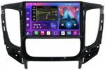 Магнитола для Mitsubishi L200 5 2015-2019 (климат), Pajero Sport 3 2016-2023 (МКПП), FIAT Fullback - FarCar BM1198M-2K монитор 9.5" 2K QLED на Android 14, TS10, 4+32Гб, CarPlay, 4G SIM-слот