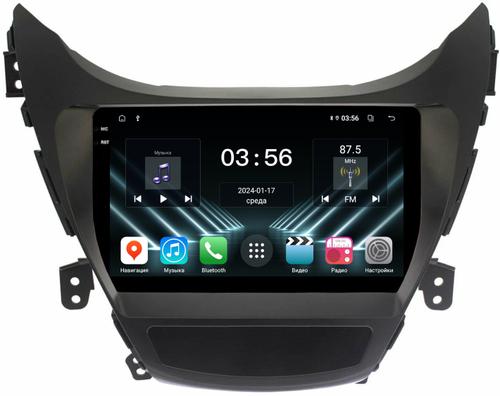 Магнитола для Hyundai Elantra 5 MD 2010-2013 - FarCar DX360M монитор 9.5" IPS на Android 13, 4+64Гб, CarPlay