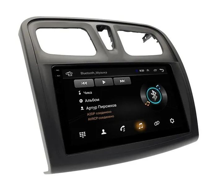 Магнитола для Renault Sandero 2015+ - Vaycar VA63-2175-2K на Android 13, 8-ядер, 2K QLED, ТОП процессор, CarPlay, 4G SIM-слот