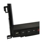 Комплект рамки с разъёмами 9" Toyota Alphard, Vellfire 2008-2014 (компл. с полочкой под магнитолой)с кнопками