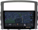 Магнитола для Mitsubishi Pajero 4 2006-2022 - Kuberg OL-9566 QLed+2K, Android 13, UIS7870 (DUDU7), CarPlay, SIM-слот