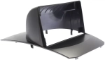 Магнитола для Ford Fiesta MK6 2008-2012 (красный БК, рамка тип 1) - FarCar BX877 монитор 13" 2K QLED на Android 13, TS10, 6+128, CarPlay, 4G SIM-слот