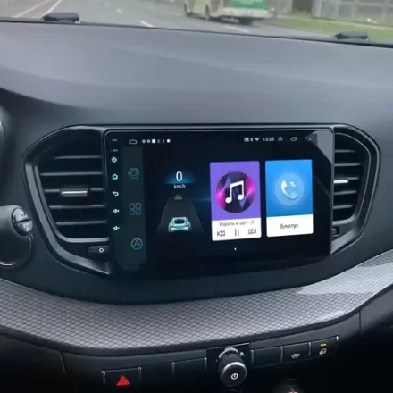 Магнитола для Lada Vesta NG 2023+ (ШГУ, рамка черная глянцевая 9) - Teyes CC2 PLUS на Android 10, ТОП процессор, 4-64, SIM-слот