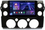 Магнитола для Toyota FJ Cruiser 2005-2022 (рамка черная) - Teyes CC3 монитор 9" QLED на Android 10, ТОП процессор, 4Гб+32Гб, CarPlay, 4G SIM-слот