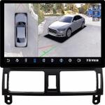 Магнитола для Toyota Avensis T250 2003-2009 (рамка наверх) - Teyes CC3-2K-360 монитор 13" 2K QLED на Android 10, Быстрая, CarPlay, 4G SIM-слот, 4 камеры в комплекте
