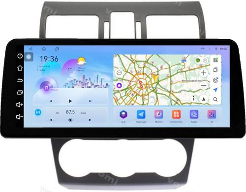 Магнитола для Subaru Forester 4 2012-2015, Impreza 4, XV (штатная КЗВ и/или harman/kardon) - FarCar монитор 12.3" 2K QLED на Android 14, TS10, CarPlay, 4G SIM-слот