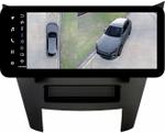 Магнитола для Subaru Legacy 5, Outback 4 2009-2014 (левый руль, рамка черная) - Teyes LUX ONE 360 монитор 12.3" 2K QLED на Android 10, 6+128Гб, CarPlay, 4G SIM-слот, 4 камеры в комплекте