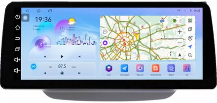 Магнитола для Mitsubishi Lancer 9 (CS), Cedia, Evolution 7-9 (CT) - FarCar монитор 12.3" 2K QLED на Android 14, TS10, CarPlay, 4G SIM-слот