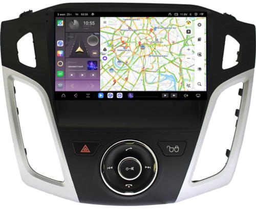 Магнитола для Ford Focus 3 2011-2019 (поддержка автопарковки) - Kuberg QLed, Android 13, TS20, CarPlay, SIM-слот