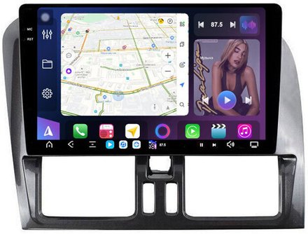 Магнитола для Volvo XC60 2008-2013 - FarCar XXL9-9558A монитор 9.5" 2K QLED на Android 14, TS20, 8+256Гб, CarPlay, 4G SIM-слот